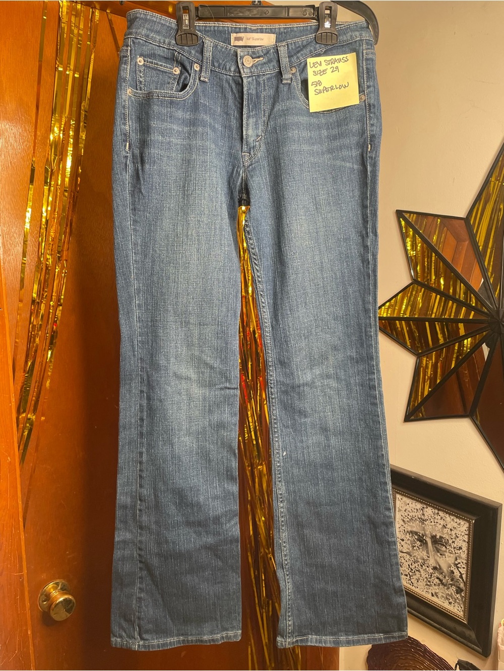 Levi 518 super low jeans